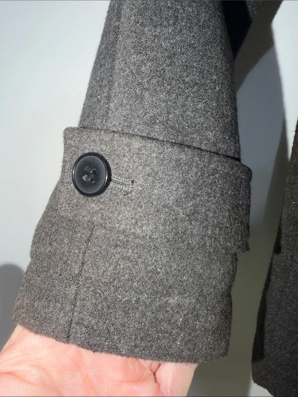 Rothschild  Kids Charcoal Hooded Toggle Peacoat size 4